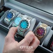 Citizen Tsuyosa NJ0151-88X  Automatic Torquise dial Stainless Steel Men’s Watch